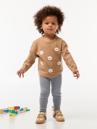 Legging en maille compacte