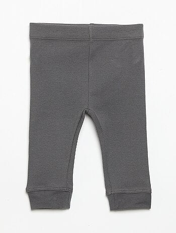 Legging en maille côtelée