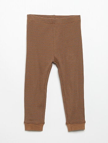 Legging en maille côtelée