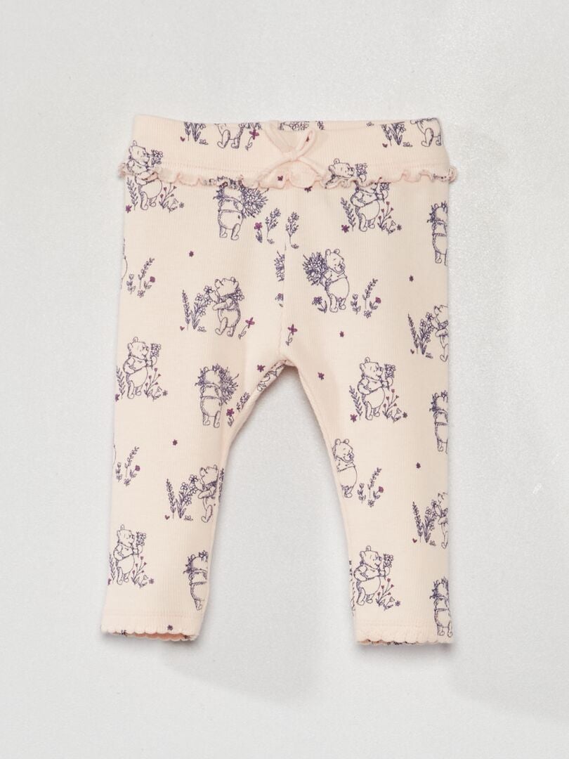 Legging Évolutif Bébé En Tricot Doux - Taille Élastique, Revers Dépliable - Vertbaudet