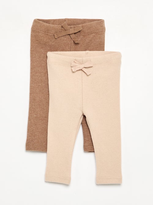 Legging en maille doudou - Kiabi