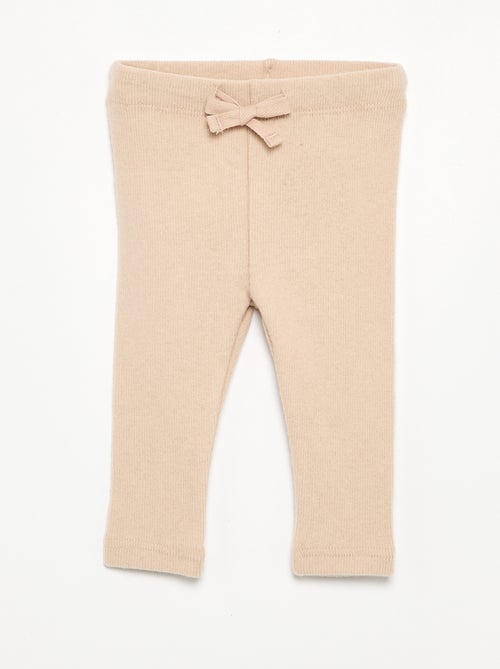 Legging en maille doudou - Kiabi