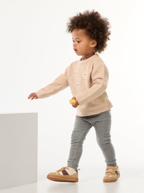 Legging en maille doudou - Kiabi