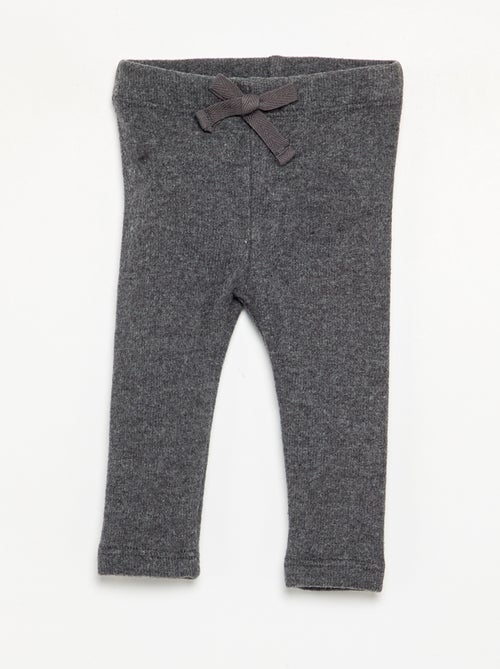 Legging en maille doudou - Kiabi
