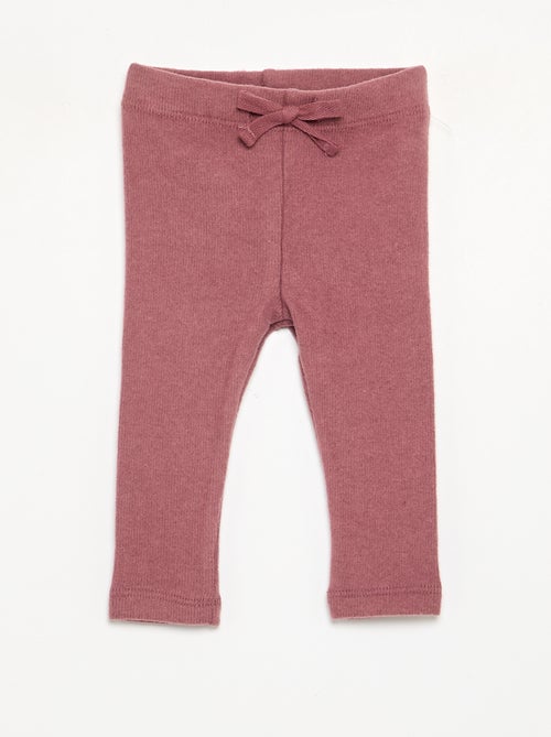 Legging en maille doudou - Kiabi