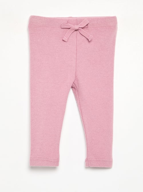 Legging en maille doudou - Kiabi