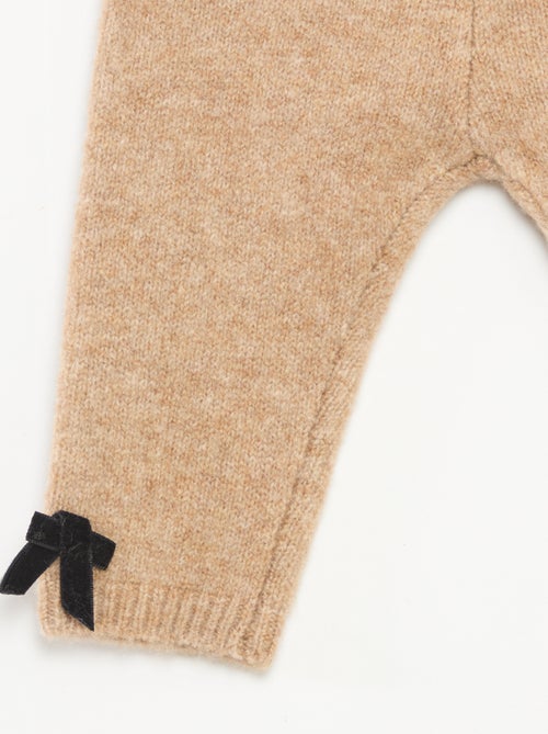 Legging en maille tricot - Kiabi