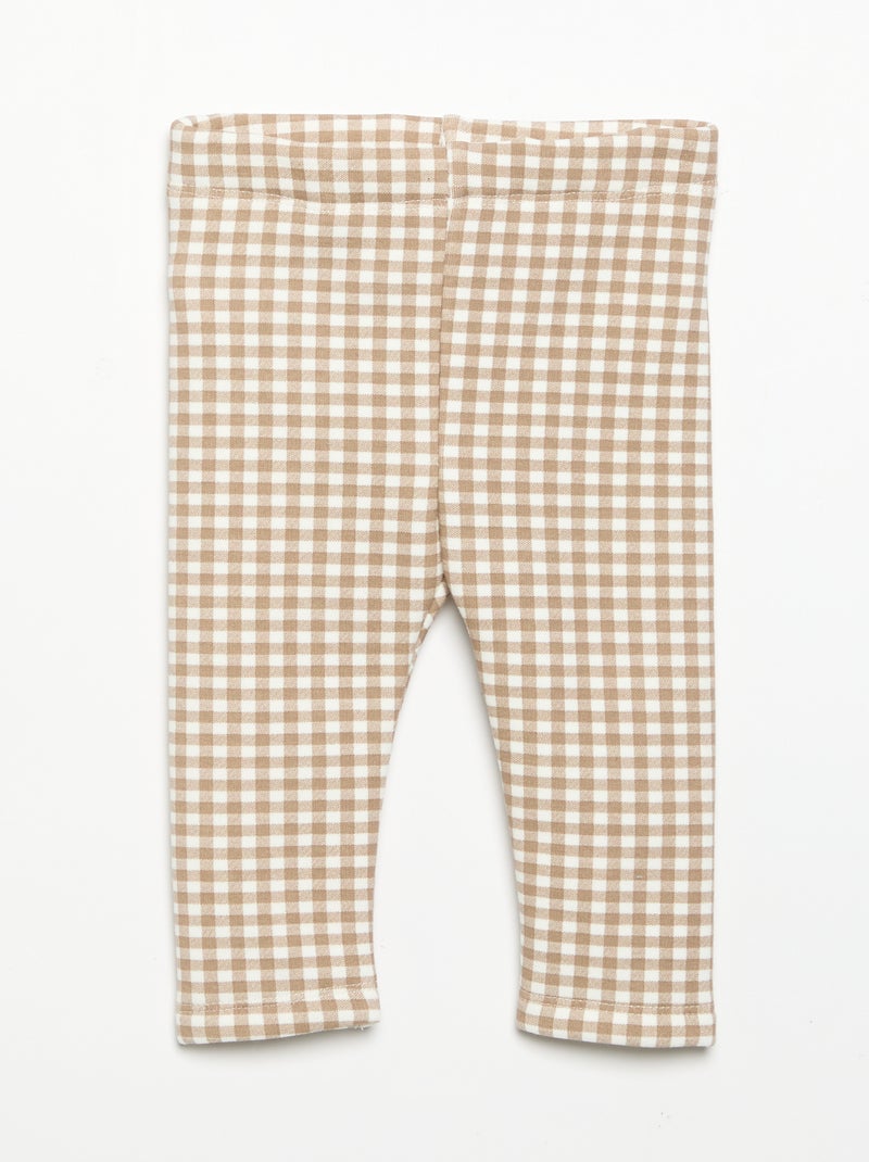 Legging en molleton Blanc - Kiabi