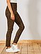    Legging en suédine imprimé 'léopard' vue 4
