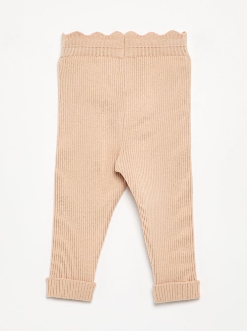 Legging en tricot avec nœud à la taille - Kiabi Legging en tricot avec nœud à la taille - Kiabi