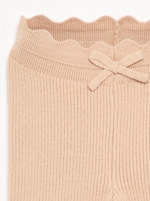 Legging en tricot avec nœud à la taille - Kiabi Legging en tricot avec nœud à la taille - Kiabi