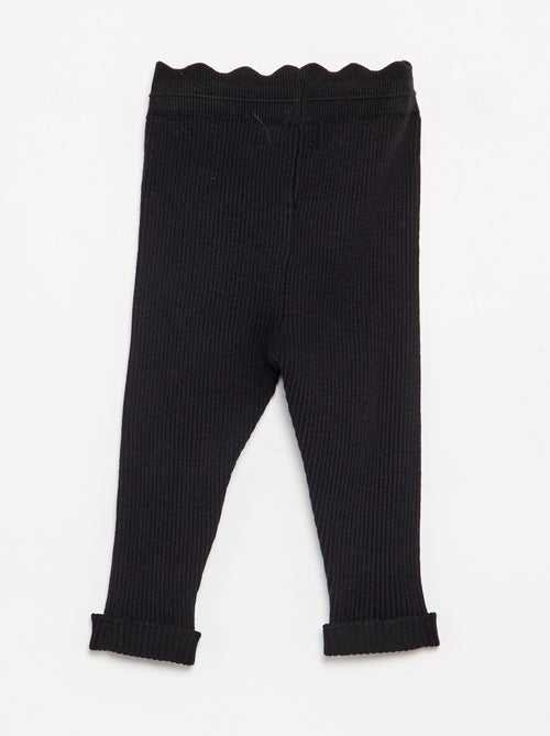 Legging en tricot avec nœud à la taille - Kiabi Legging en tricot avec nœud à la taille - Kiabi