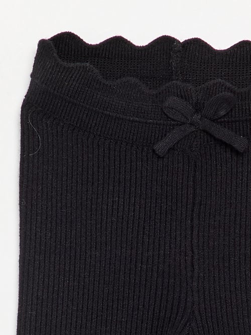 Legging en tricot avec nœud à la taille - Kiabi Legging en tricot avec nœud à la taille - Kiabi