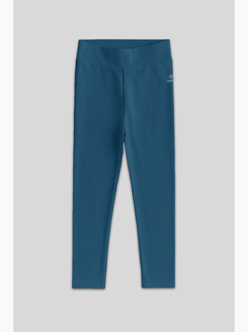 Legging enfant tommy Bleu canard - Kiabi
