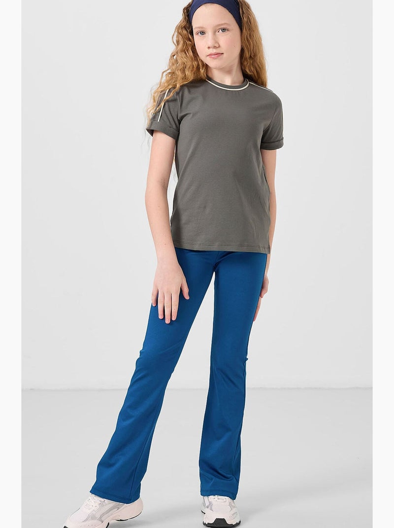 Legging enfant tommy Bleu cobalt - Kiabi