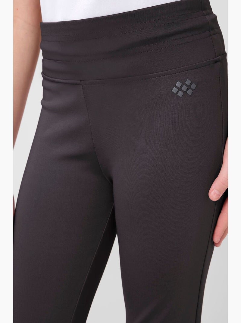 Legging enfant tommy Gris Noir - Kiabi