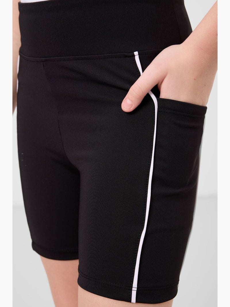 Legging enfant tommy Noir - Kiabi