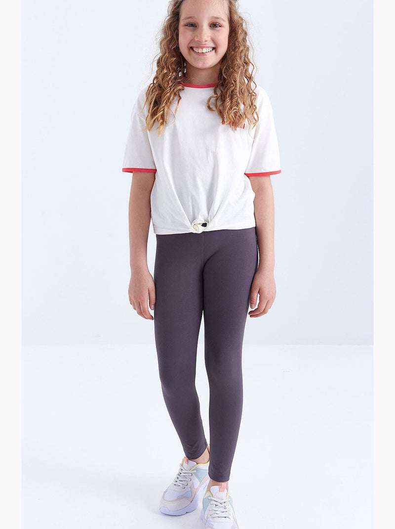 Legging enfant tommy Rouge bordeaux - Kiabi