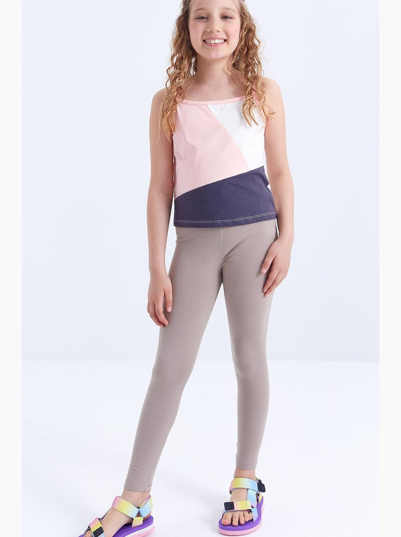 Legging enfant tommy Rouge bordeaux - Kiabi