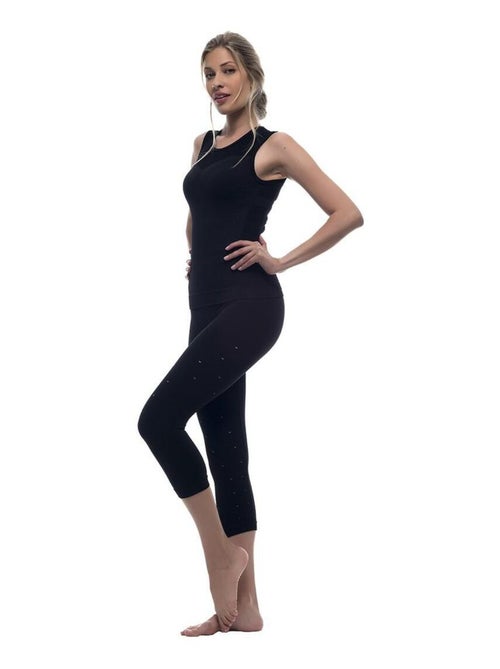 Legging et T-shirt Femme sans coutures Fibre Emana Taille haute,Namasté - Kiabi