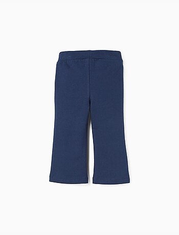 Legging évasé en coton peigné