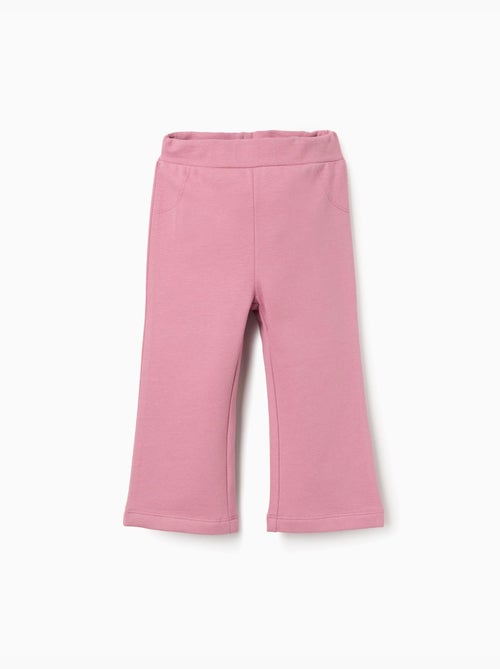 Legging évasé en coton peigné - Kiabi