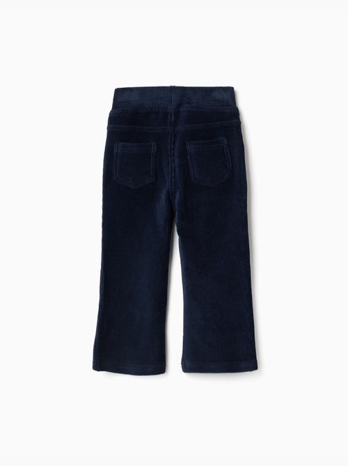 Legging évasé en velours côtelé avec taille élastique - Kiabi Legging évasé en velours côtelé avec taille élastique - Kiabi