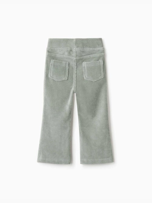 Legging évasé en velours côtelé avec taille élastique - Kiabi Legging évasé en velours côtelé avec taille élastique - Kiabi