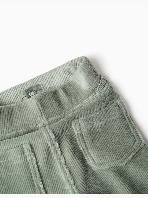 Legging évasé en velours côtelé avec taille élastique - Kiabi Legging évasé en velours côtelé avec taille élastique - Kiabi