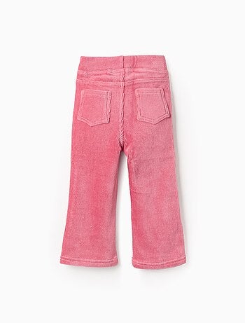 Legging évasé en velours côtelé