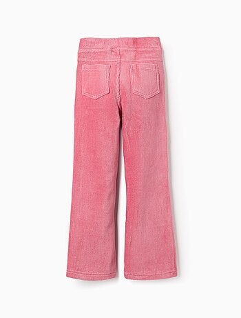Legging évasé en velours côtelé