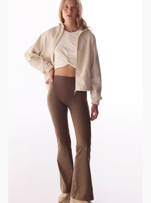 Legging évasé soft feel penti - Kiabi Legging évasé soft feel penti - Kiabi