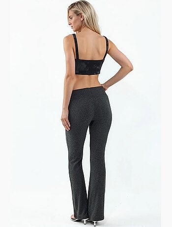 Legging évasé taille haute busem
