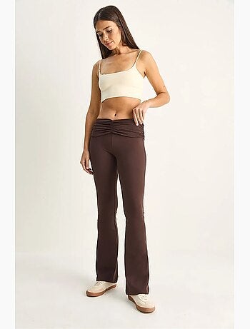 Legging évasé taille haute lucci