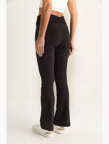 Legging évasé taille haute lucci