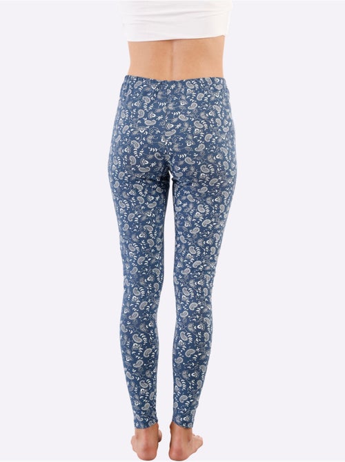 Legging extensible avec ceinture élastique et motif graphique. - Taille standard - Moda Vilona - Kiabi