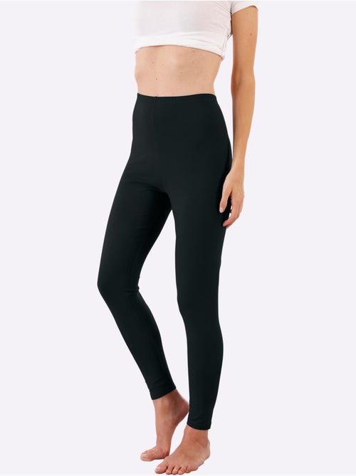 Legging extensible avec ceinture élastique et motif graphique - Taille standard - Moda Vilona - Kiabi