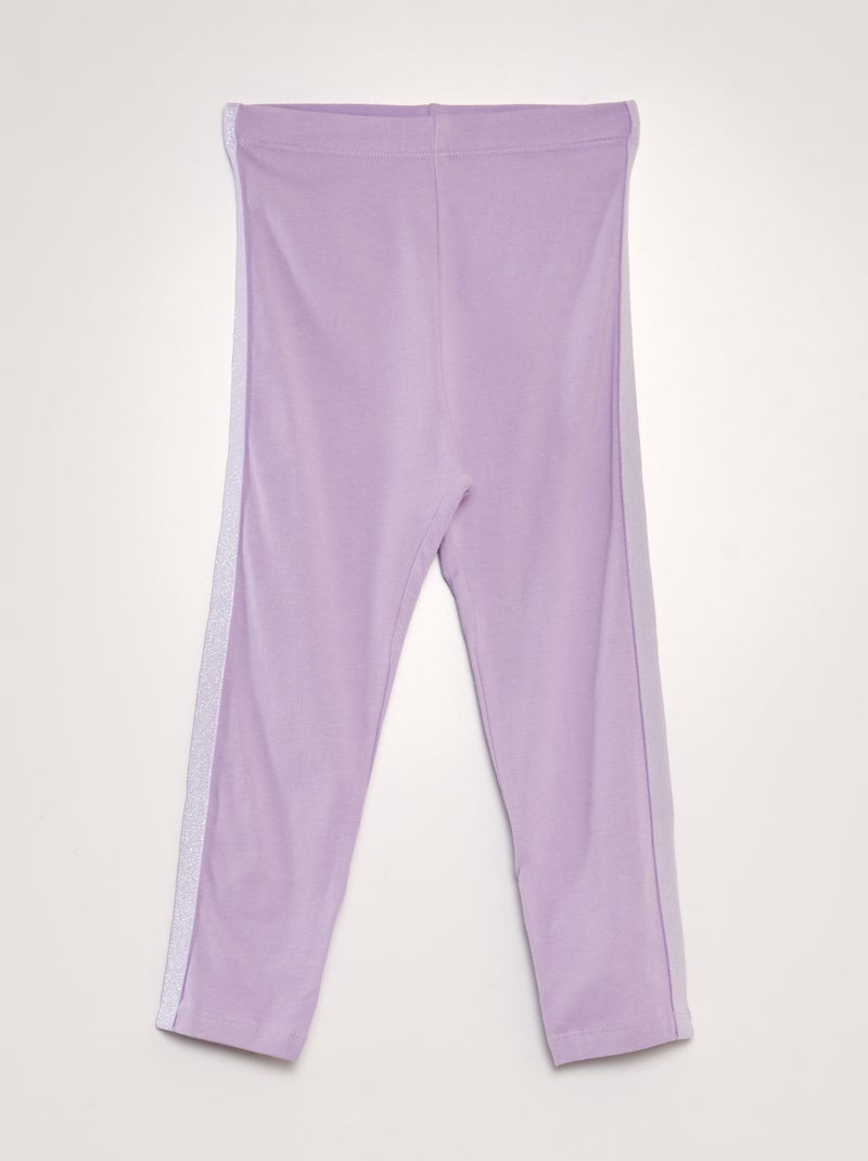 Legging fantaisie Mauve - Kiabi