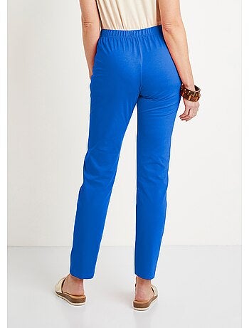 Legging femme coton stretch taille élastiquée - afibel