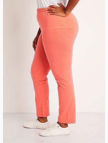 Legging femme coton stretch taille élastiquée - afibel