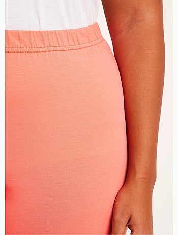 Legging femme coton stretch taille élastiquée - afibel