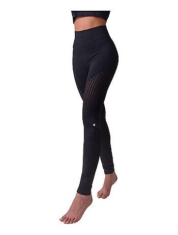 Legging Femme Fitness sans coutures Fibre Emana Taille haute, Alisha