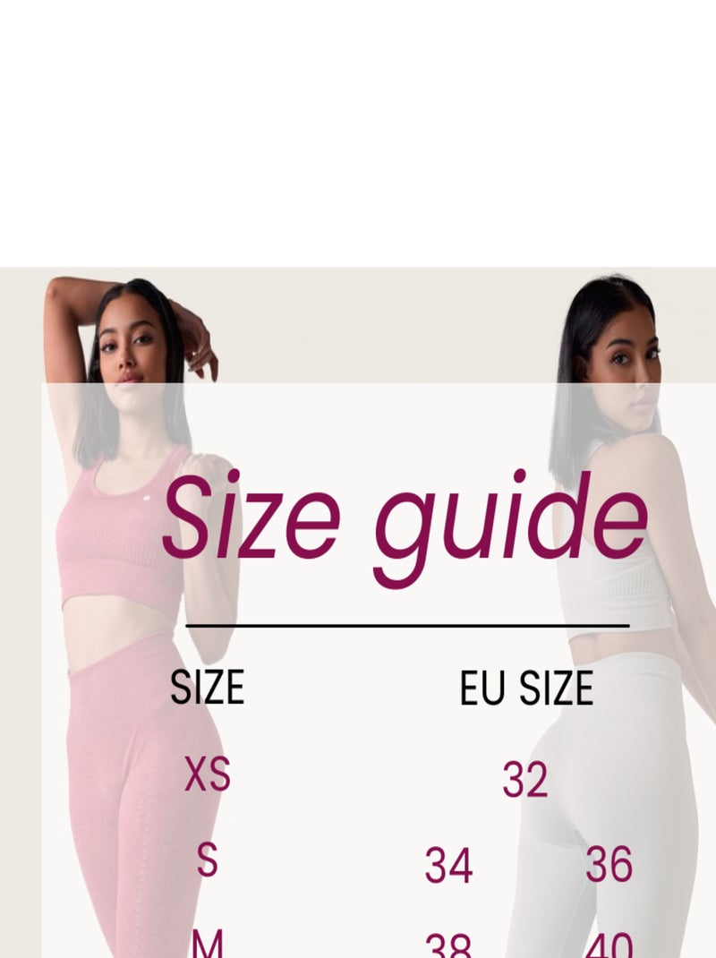 Legging Femme Fitness sans coutures Fibre Emana Taille haute, Lena Bleu Bleu marine - Kiabi