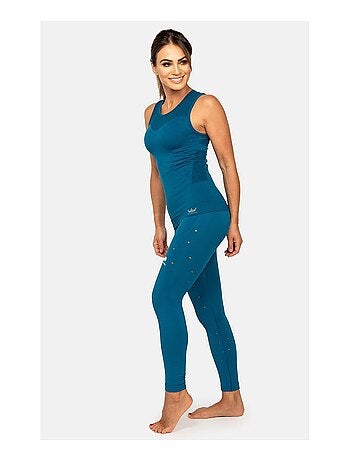 Legging Femme Fitness sans coutures Fibre Emana Taille haute, Namasté