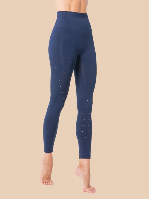 Legging Femme Fitness sans coutures Fibre Emana Taille haute, Namasté - Kiabi