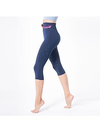 Legging Femme Fitness sans coutures Fibre Emana Taille haute, Namasté