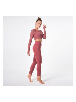 Legging Femme Fitness sans coutures Fibre Emana Taille haute, Namasté