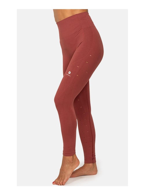 Legging Femme Fitness sans coutures Fibre Emana Taille haute, Namasté - Kiabi