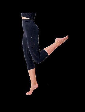 Legging Femme Fitness sans coutures Fibre Emana Taille haute, Namasté