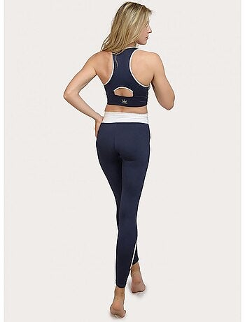 Legging Femme Fitness Taille haute, Abril